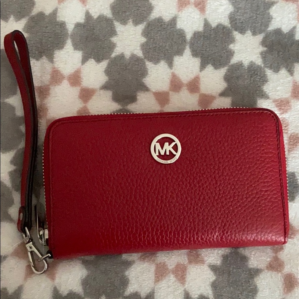 MK wallet wristlet